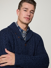 Bild von Strickjacke aus Baumwolle