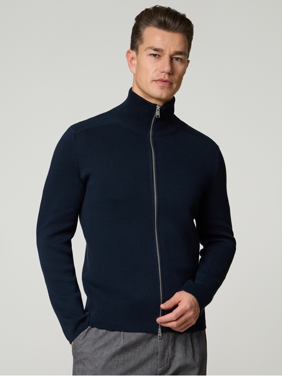 Bild von Strickjacke aus Baumwolle