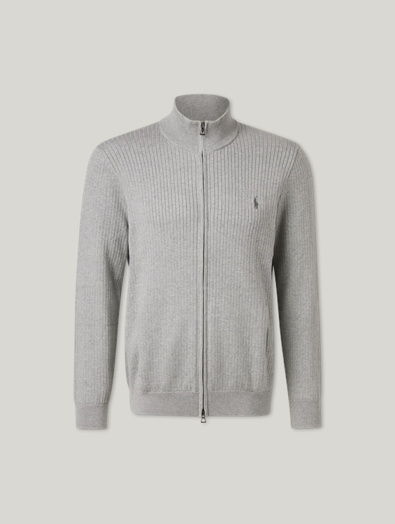 Bild von Strickjacke aus Baumwolle