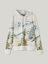 Image sur Hoodie avec motif de paysage