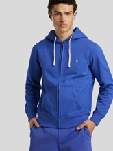 Bild von Jacke mit Kapuze und Logo