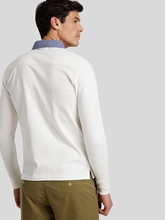 Bild von Langarm Poloshirt mit Logo