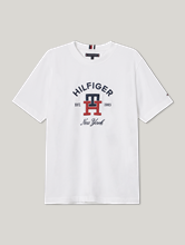 Image sur T-shirt à logo