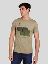 Bild von T-Shirt mit Logo-Stickerei