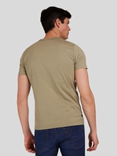 Bild von T-Shirt mit Logo-Stickerei