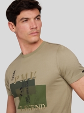 Bild von T-Shirt mit Logo-Stickerei