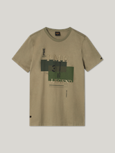 Bild von T-Shirt mit Logo-Stickerei