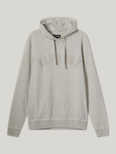 Bild von Hoodie mit Logo-Schriftzug