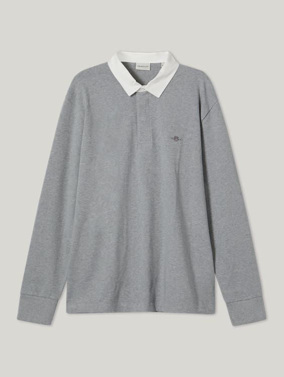 Bild von Langarm Poloshirt