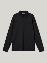 Bild von Langarm Poloshirt