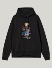 Image sur Hoodie logo imprimé