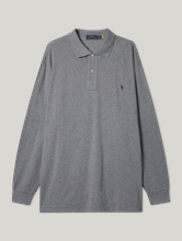 Bild von Langarm Poloshirt