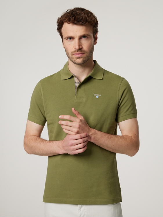 Image sur Polo en piqué TARTAN