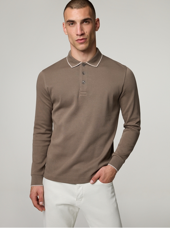 Image sur Polo à coupe régulière