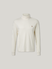 Image sur T-shirt à manches longues avec col roulé