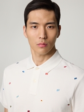 Bild von Poloshirt mit Stickereien