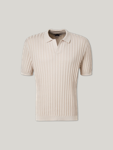 Bild von Strick-Poloshirt im Regular Fit