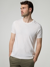 Image sur T-shirt en maille fine