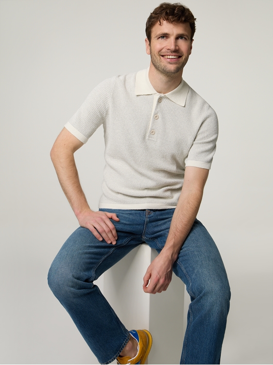 Bild von Poloshirt mit Baumwolle
