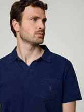 Bild von Poloshirt mit Leinen