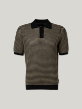 Bild von Strickpolo aus Baumwoll-Mix