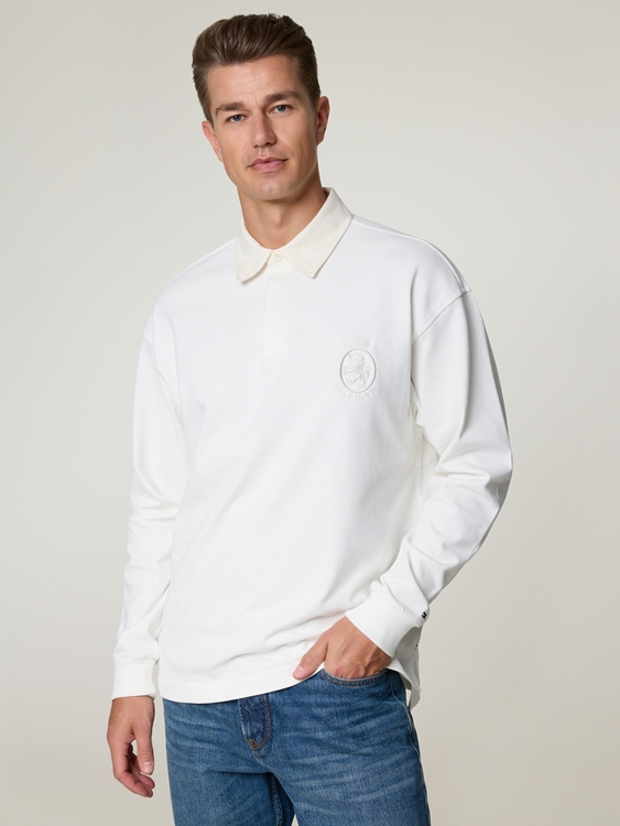 Image sur Polo à manches longues