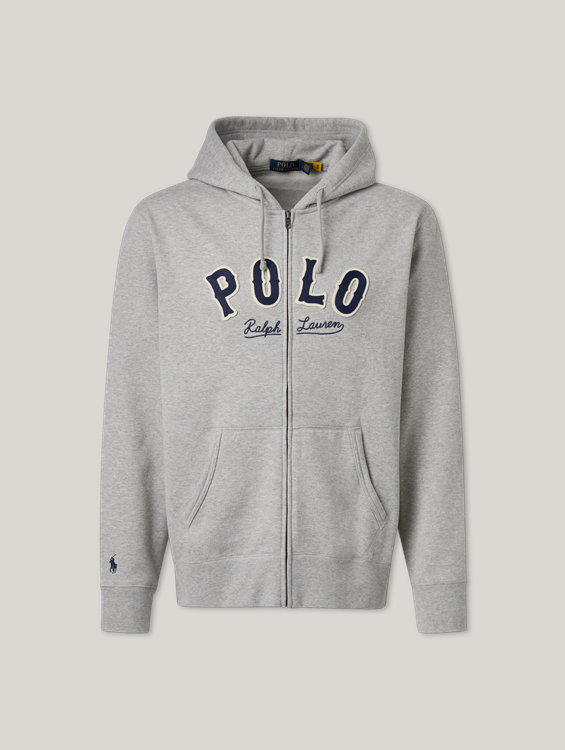 Image sur Veste sweat avec logo brodé