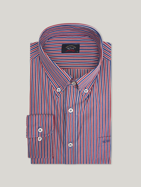 Bild von Hemd mit Streifen