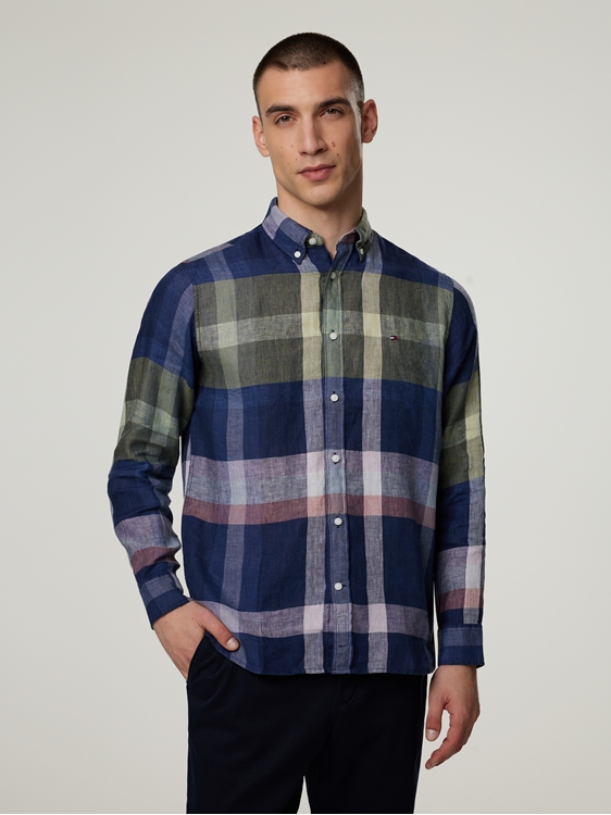 Bild von Leinenhemd im Regular Fit