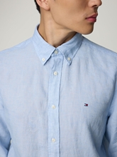 Image sur Chemise en lin, coupe régulière