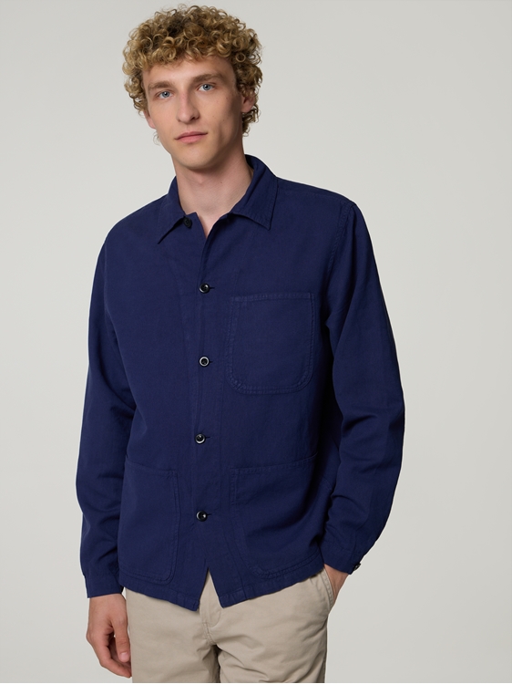 Bild von Overshirt mit Leinen