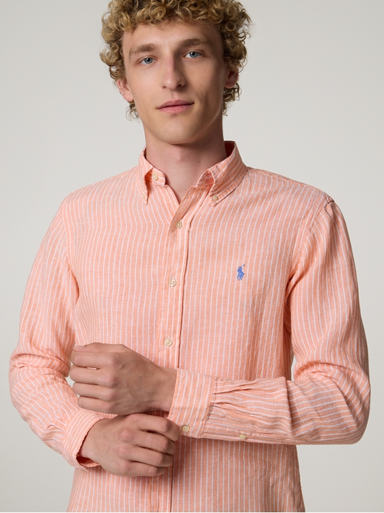 Image sur Chemise en lin custom fit