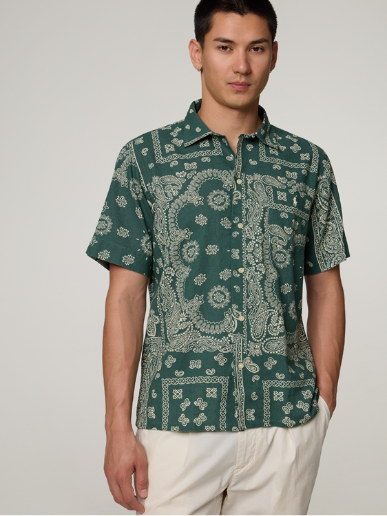 Image sur Chemise en lin de coupe classique