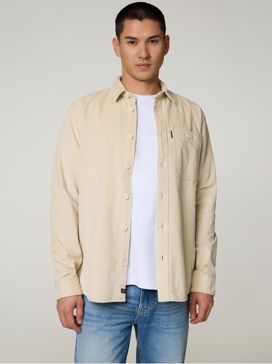 Image sur Chemise en velours côtelé regular fit