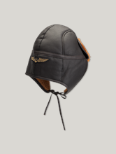 Bild von Fliegermütze mit Lammfell