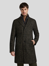 Bild von Wollmantel mit Blende