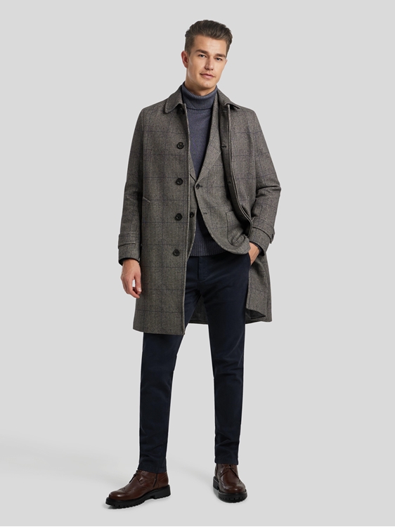 Bild von Mantel aus Wolle