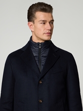 Bild von Wollmix-Mantel mit Blende CELLON