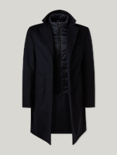 Bild von Wollmix-Mantel mit Blende CELLON