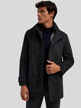 Bild von Kurzer Wollmantel mit Blende COXTAN