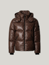 Image sur Doudoune imprimée