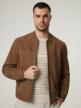 Image sur Veste cuir de chèvre MALBANO