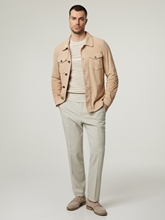 Bild von Jacke aus Ziegenveloursleder
