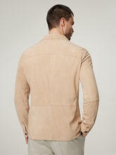 Bild von Jacke aus Ziegenveloursleder