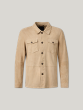 Bild von Jacke aus Ziegenveloursleder