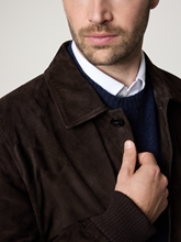 Bild von Blouson aus Veloursleder