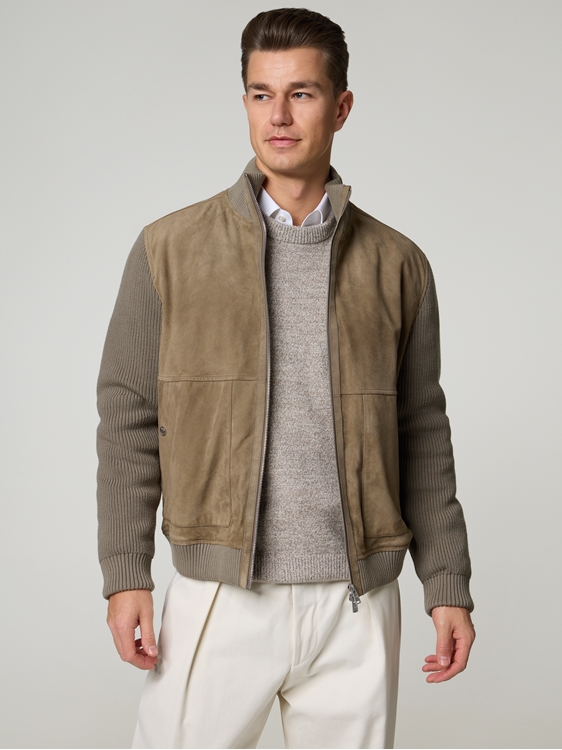 Bild von Velourslederjacke MAPARO