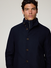 Bild von Mantel mit Wolle