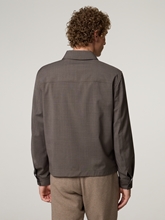 Image sur Blouson en laine coupe regular