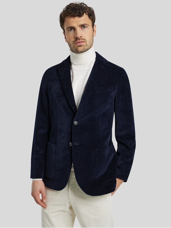 Image sur Veston en velours côtelé, coupe regular